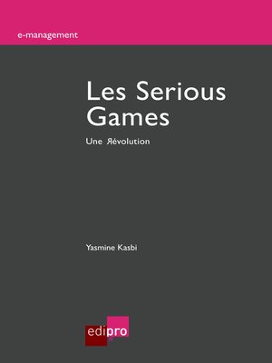 cover image of Les Serious Games